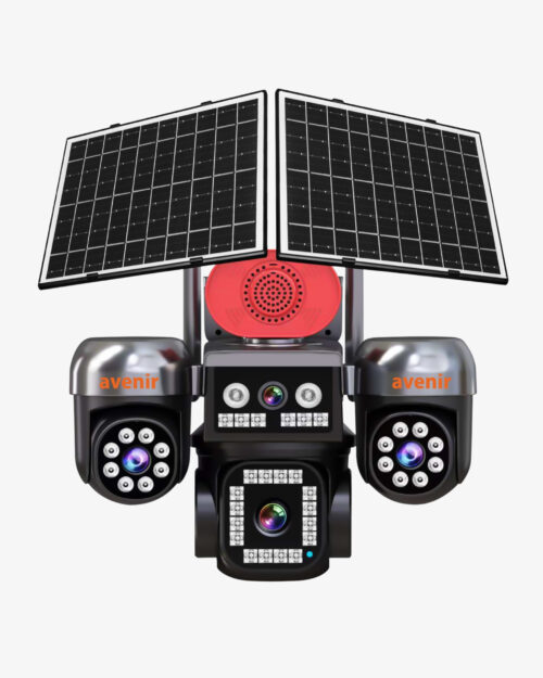 4 KAMERALI (3 Kamera Hareket Ettirilebilir) 12MP GÜNEŞ ENERJİLİ AKILLI KAMERA