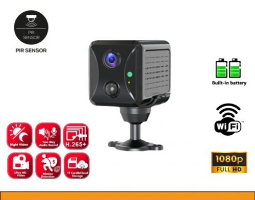 Bataryalı Wifi Kamera (İç Ortam)