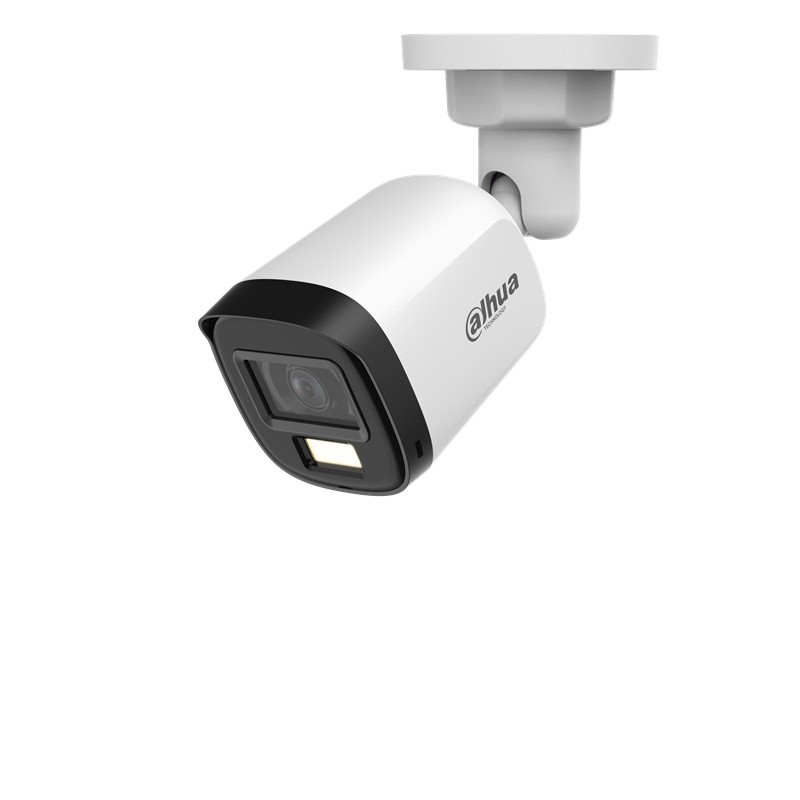 DAHUA HAC-B1A21-U-IL-A 2MP 3.6MM LENS 30 METRE IR/20MT RENKLİ SMART DUAL LIGHT DAHİLİ MİKROFON 4IN1 IP67 BULLET KAMERA - Görsel 2